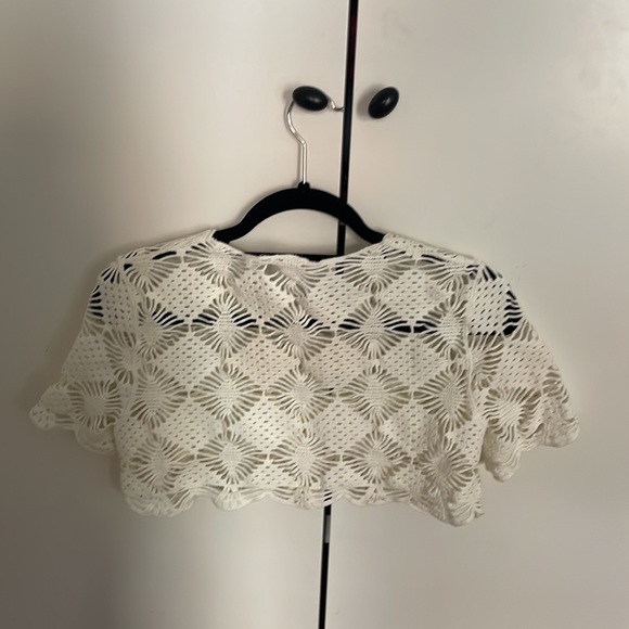 ❤️New LHD La Mer Crop Top in Delicate Cotton White - Picture 5 of 8